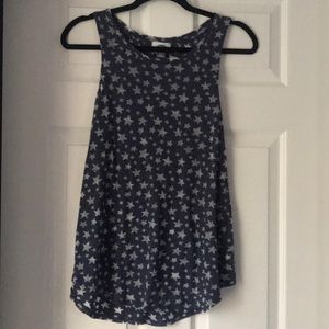 Star Patterned Tank Top
